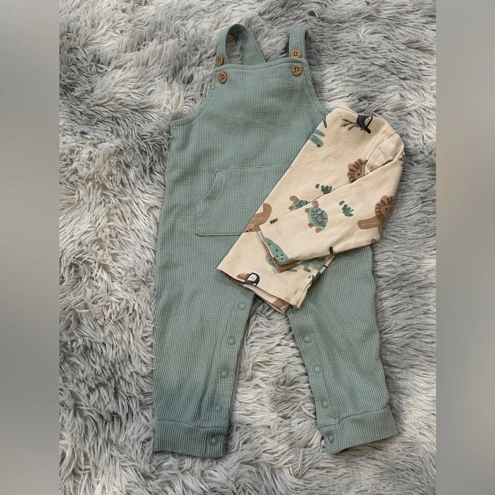 Carter’s Overall & Shirt Set